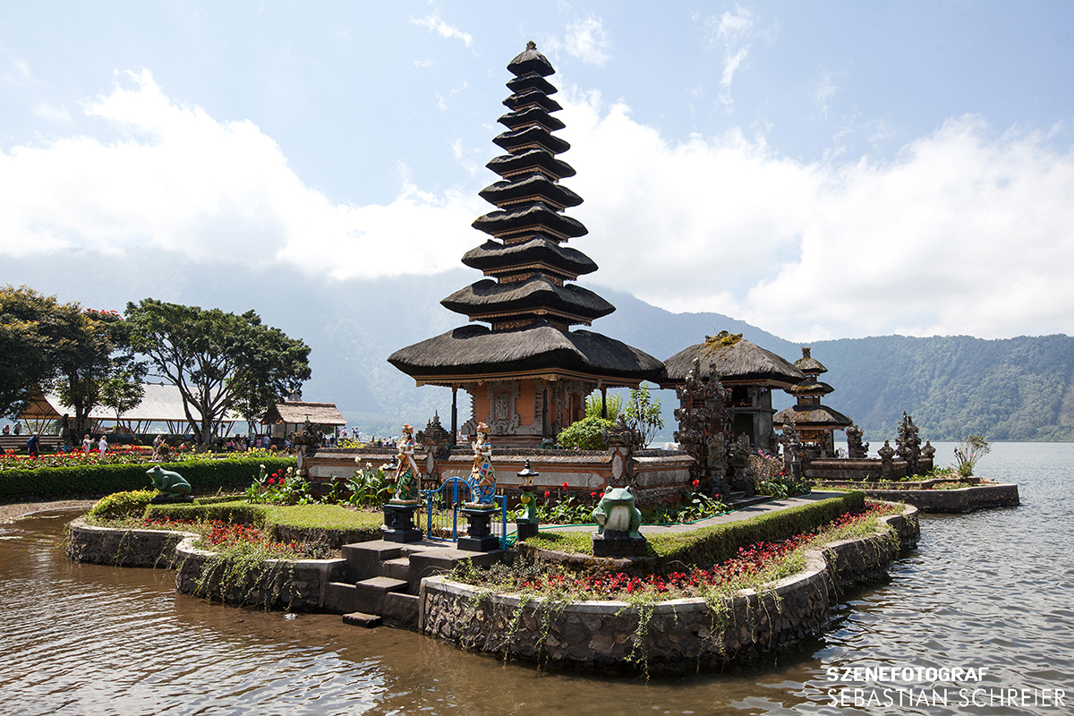Pura Ulun Danu Bratan in Bali in Indonesien