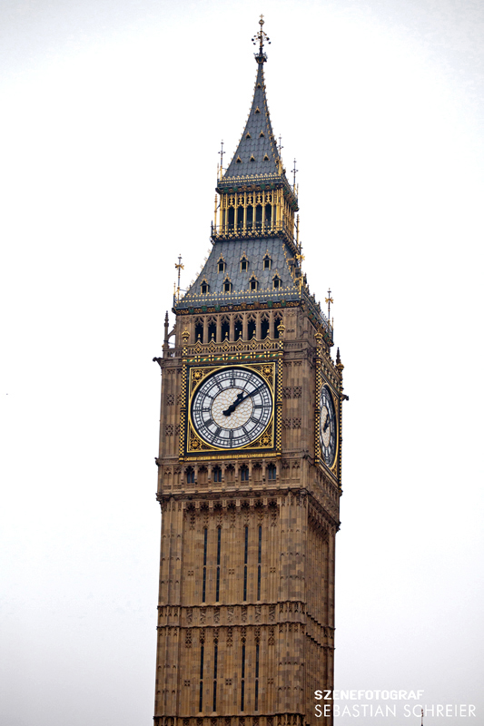 Big Ben in London in Großbritannien